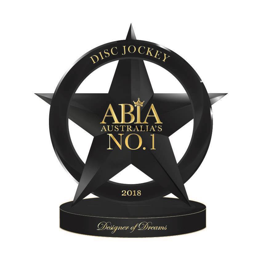 No1 Disc Jockey in Australia - ABIA Award Designer of Dreams